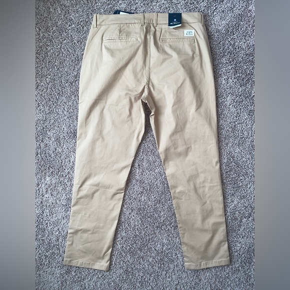 Ben Sherman Men's Size 38x32 Slim Fit Stretch Tan Casual Khaki Sand Chino Pants - Picture 6 of 6